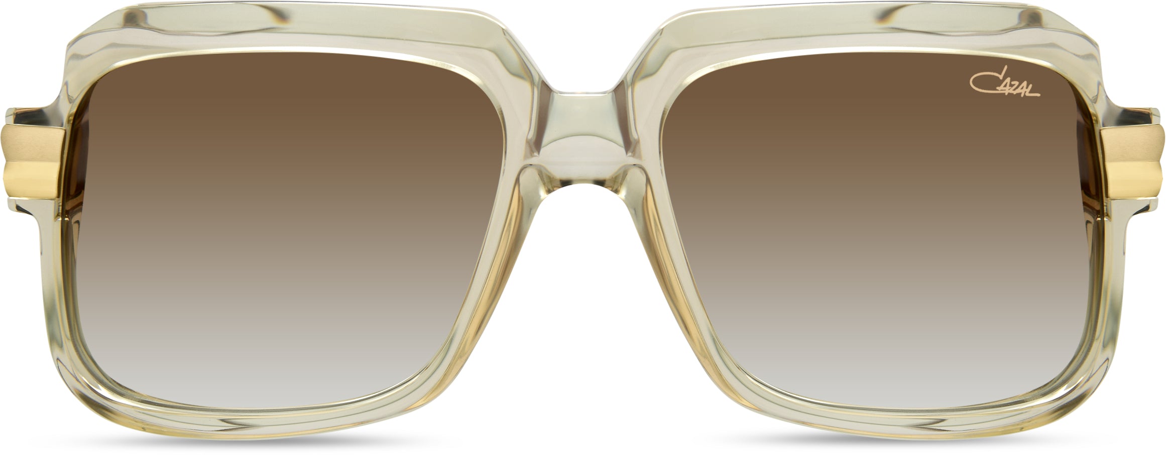 Cazal Legends 607/3 Sonnenbrille, Frontansicht Greige-Transparent (009)
