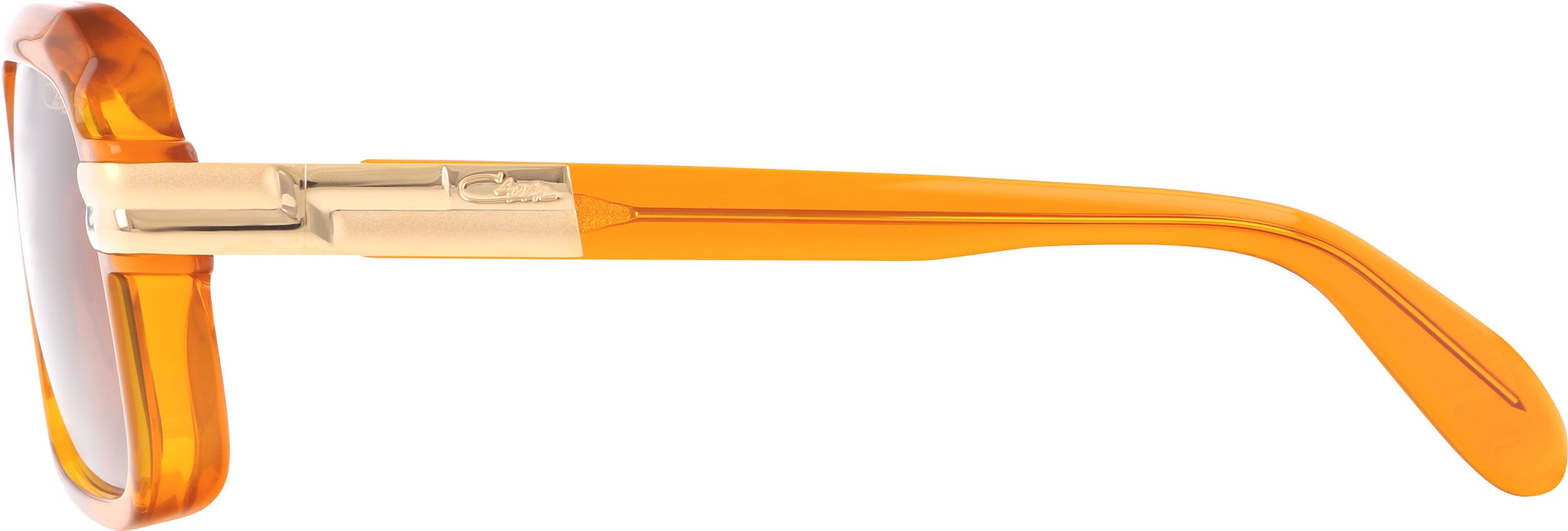 Cazal Legends 607/3 Sonnenbrille, Seitenansicht Bernstein (010)
