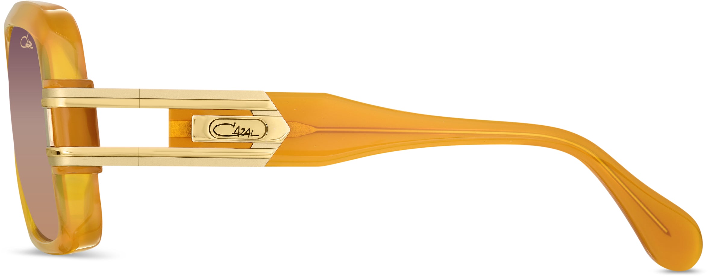 Cazal Legends 623/3 Sonnenbrille, Seitenansicht Bernstein-Gold (003)