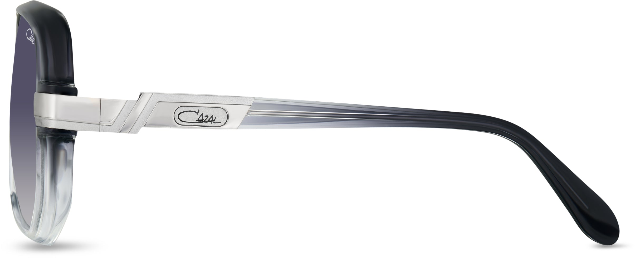 Cazal Legends 627/3 Sonnenbrille Grau-Silber, Seitenansicht