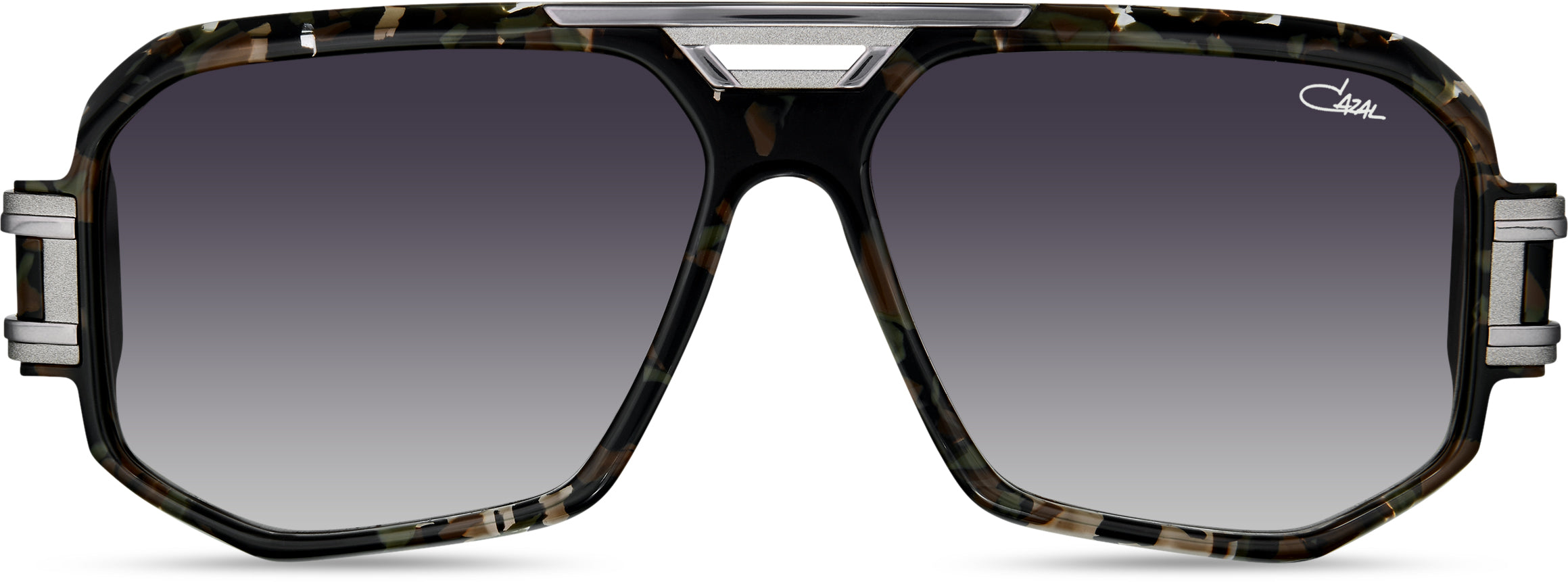Cazal Legends 675 Sonnenbrille Oliv-Gunmetal