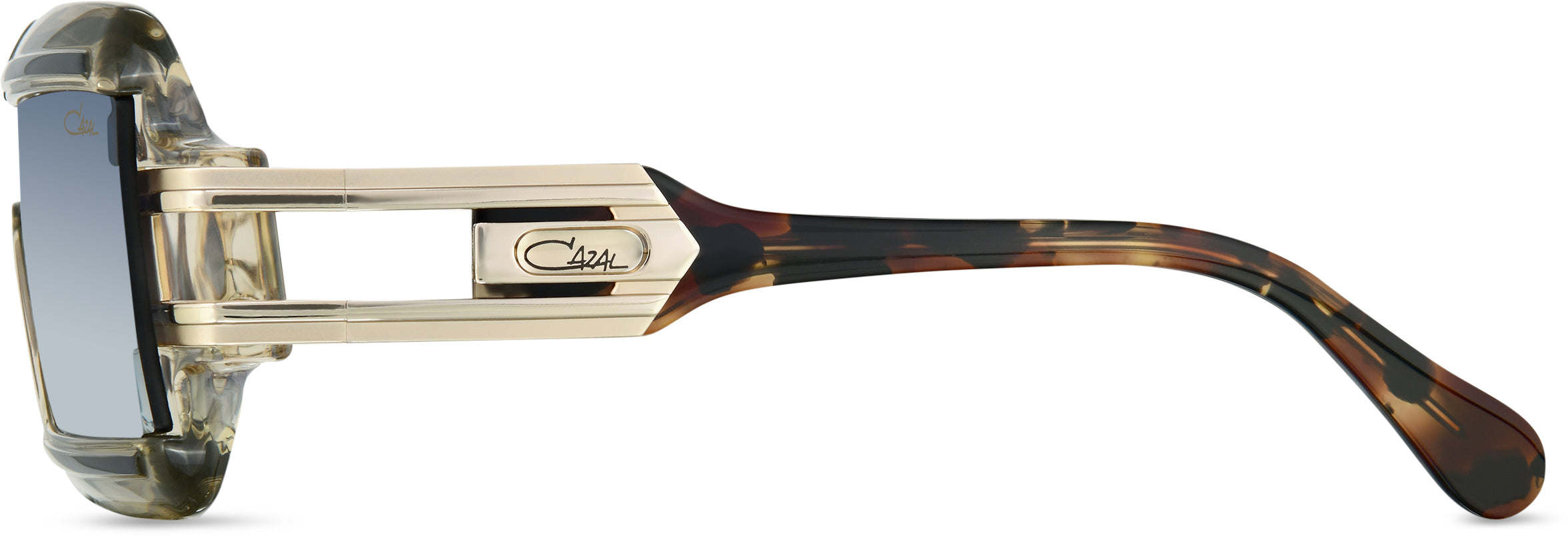 Cazal Legends 856 Sonnenbrille Grau-Anthrazit, Seitenansicht