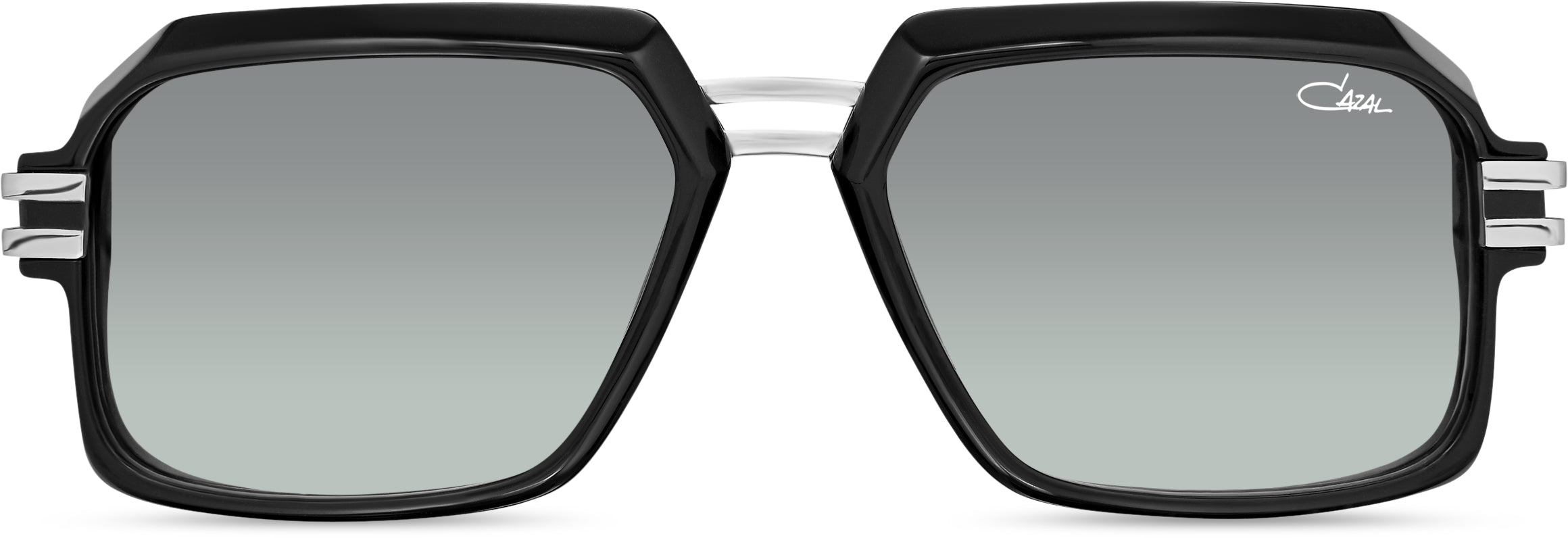 Cazal 6004/3 Sonnenbrille Schwarz Silber
