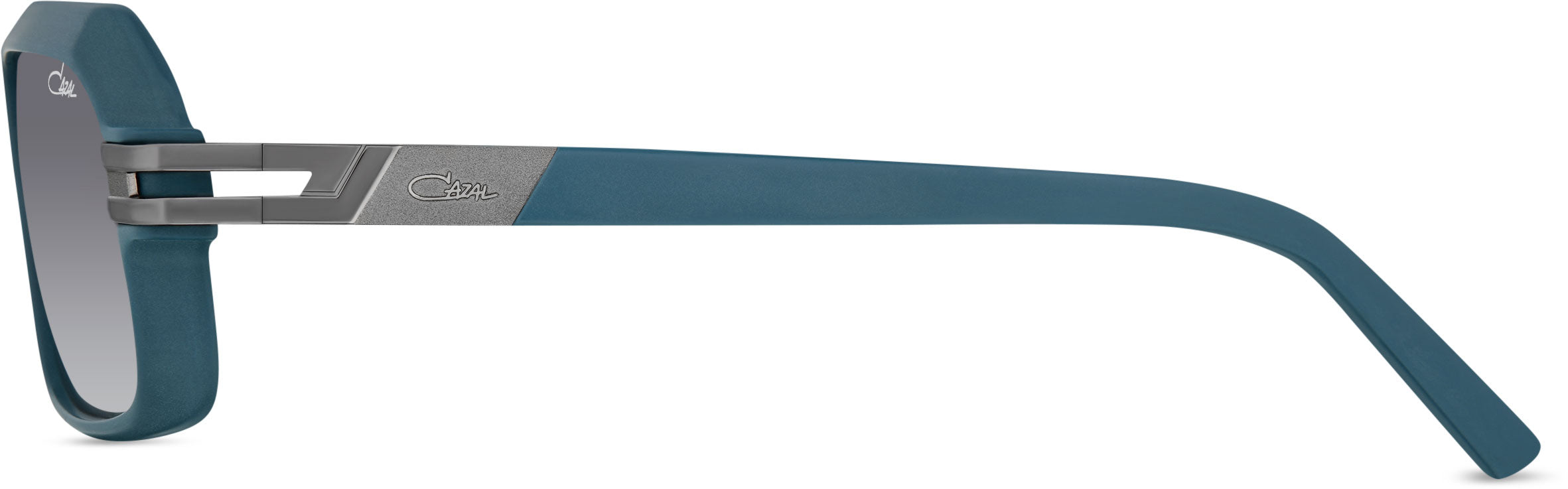 Cazal 6004/3 Sonnenbrille Petrol Gunmetal Matt, Seitenansicht