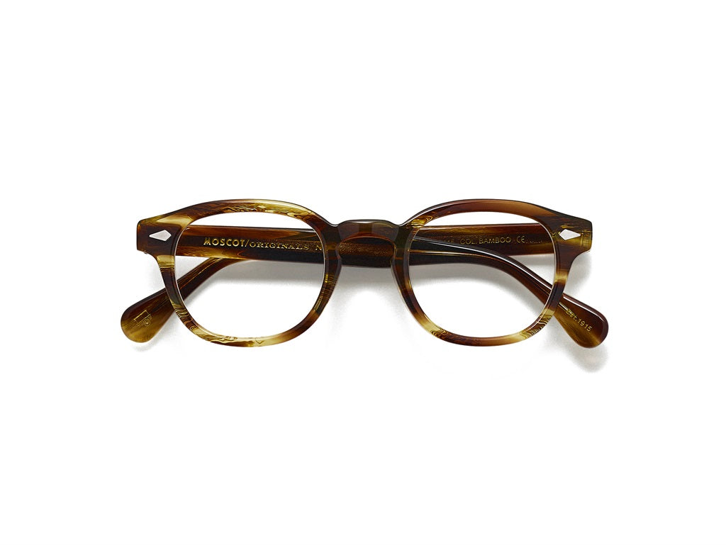 Moscot Lemtosh Brille, Frontansicht Bamboo