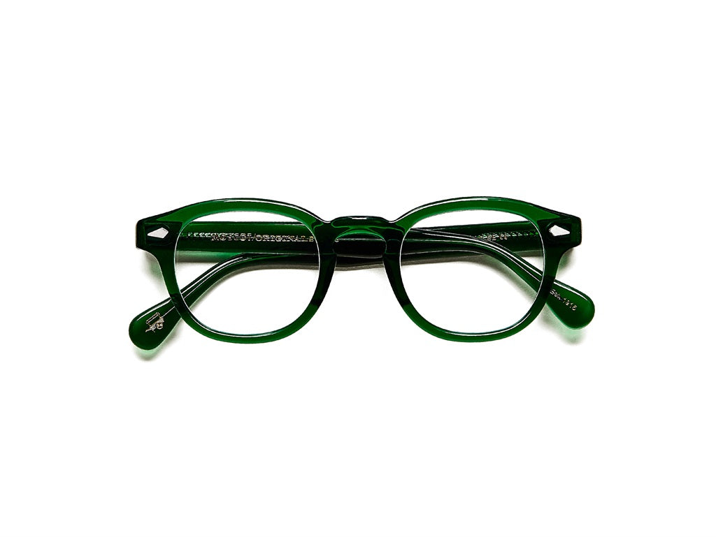 Moscot Lemtosh Brille, Frontansicht Emerald