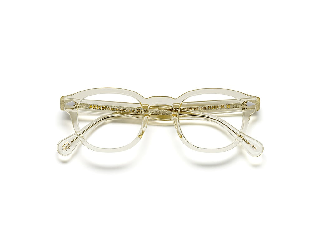 Moscot Lemtosh Brille, Frontansicht Flesh