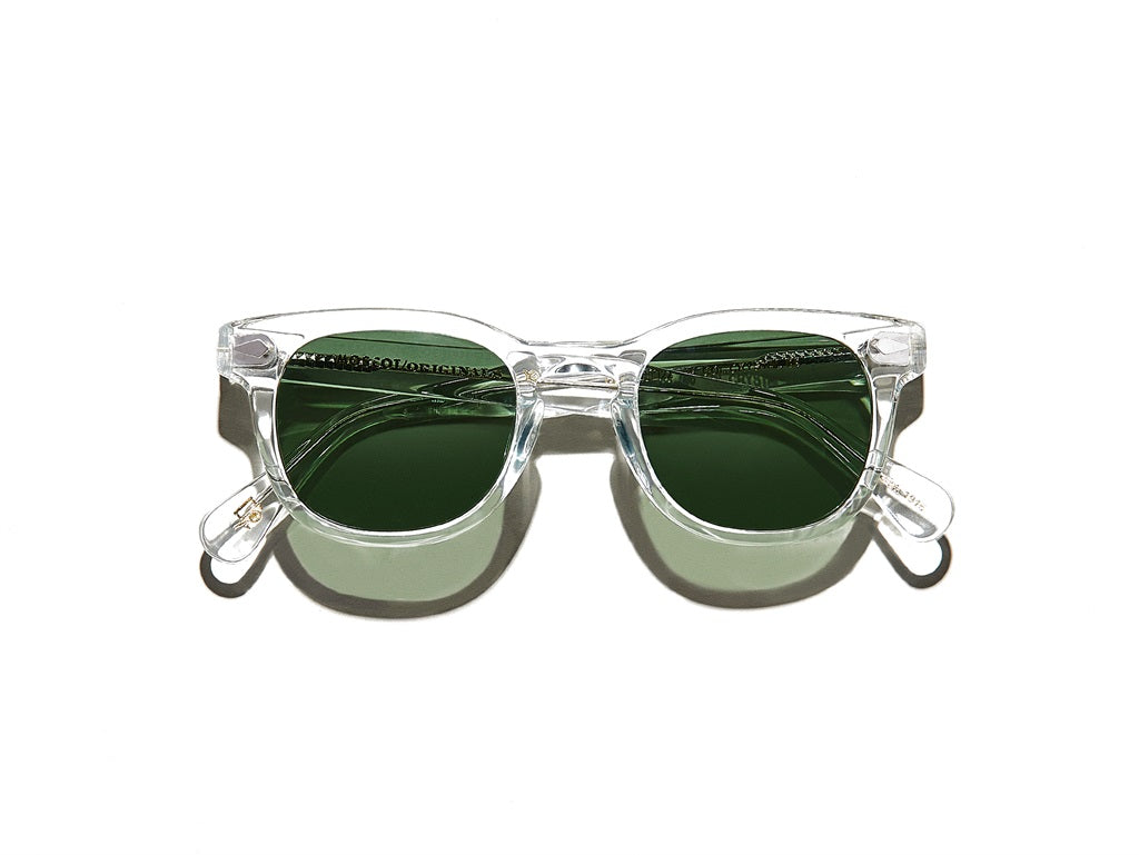 Moscot Gelt Sun Sonnenbrille, Frontansicht Crystal