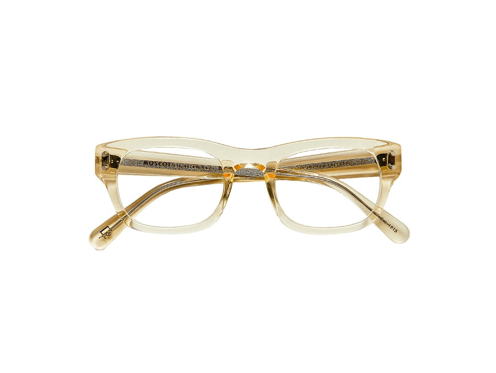 Moscot Nebb Brille, Frontansicht Flesh