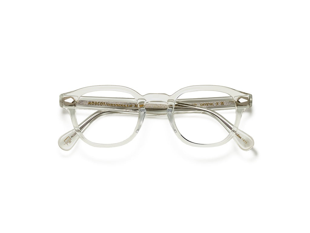 Moscot Lemtosh Brille, Frontansicht Crystal