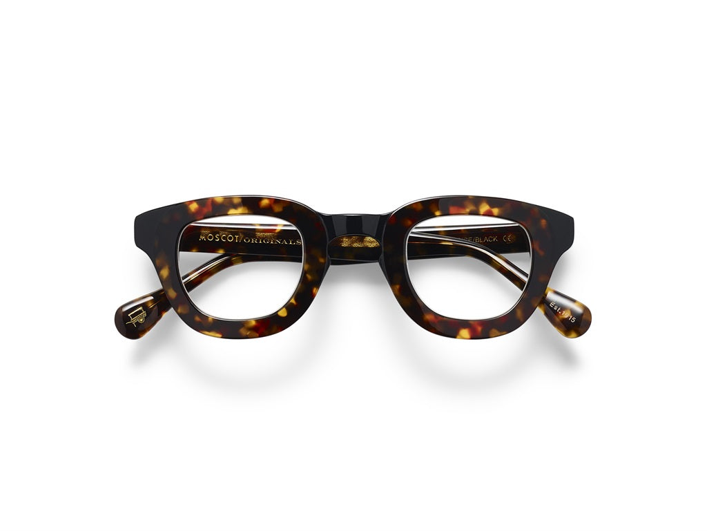 Moscot Telena Brille, Frontansicht Tortoise/Black