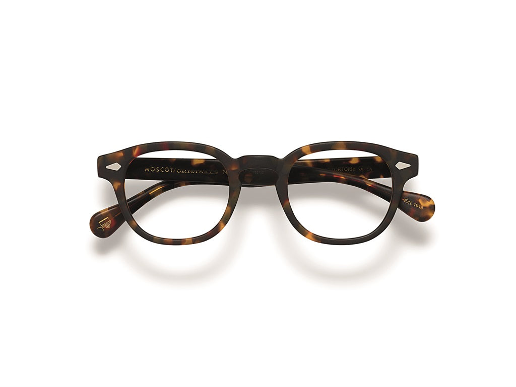 Moscot Lemtosh Brille, Frontansicht Tortoise Matt