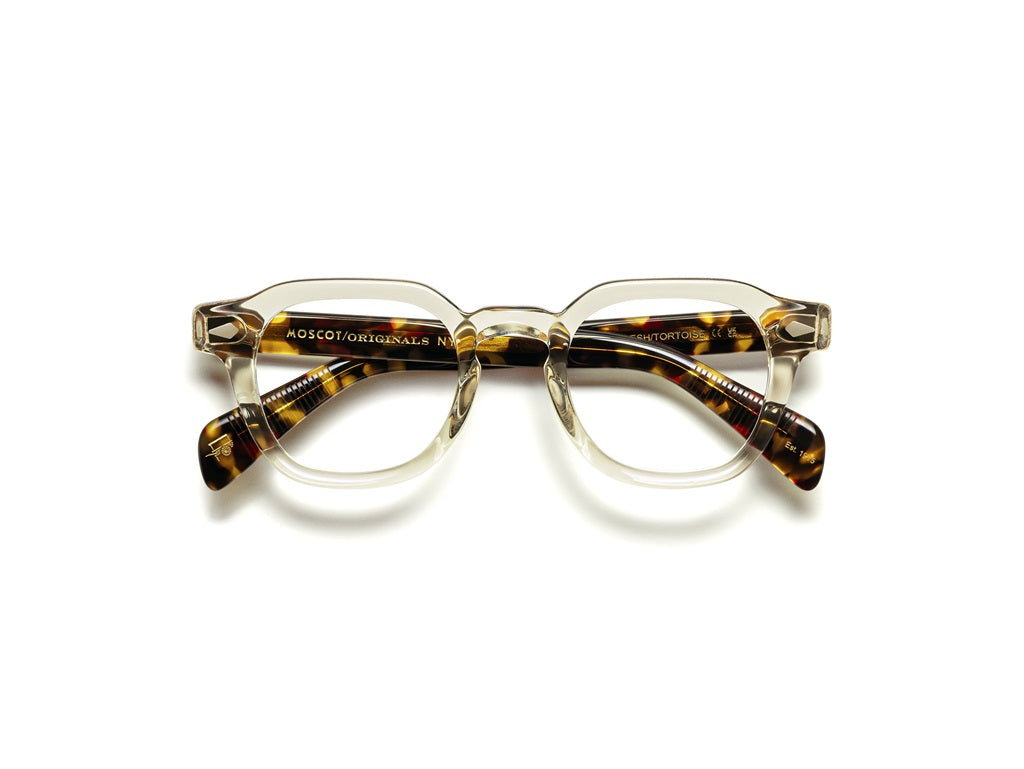 Moscot Dolt Brille, Frontansicht Flesh/Tortoise