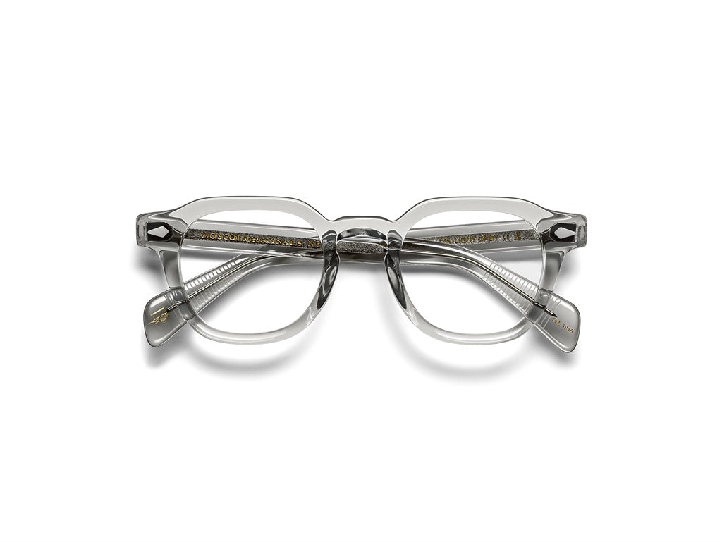 Moscot Dolt Brille, Frontansicht Light Grey