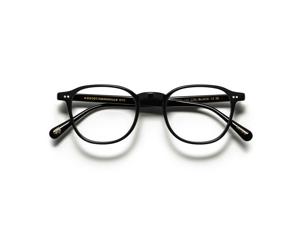 Moscot Arthur Brille, Frontansicht Schwarz