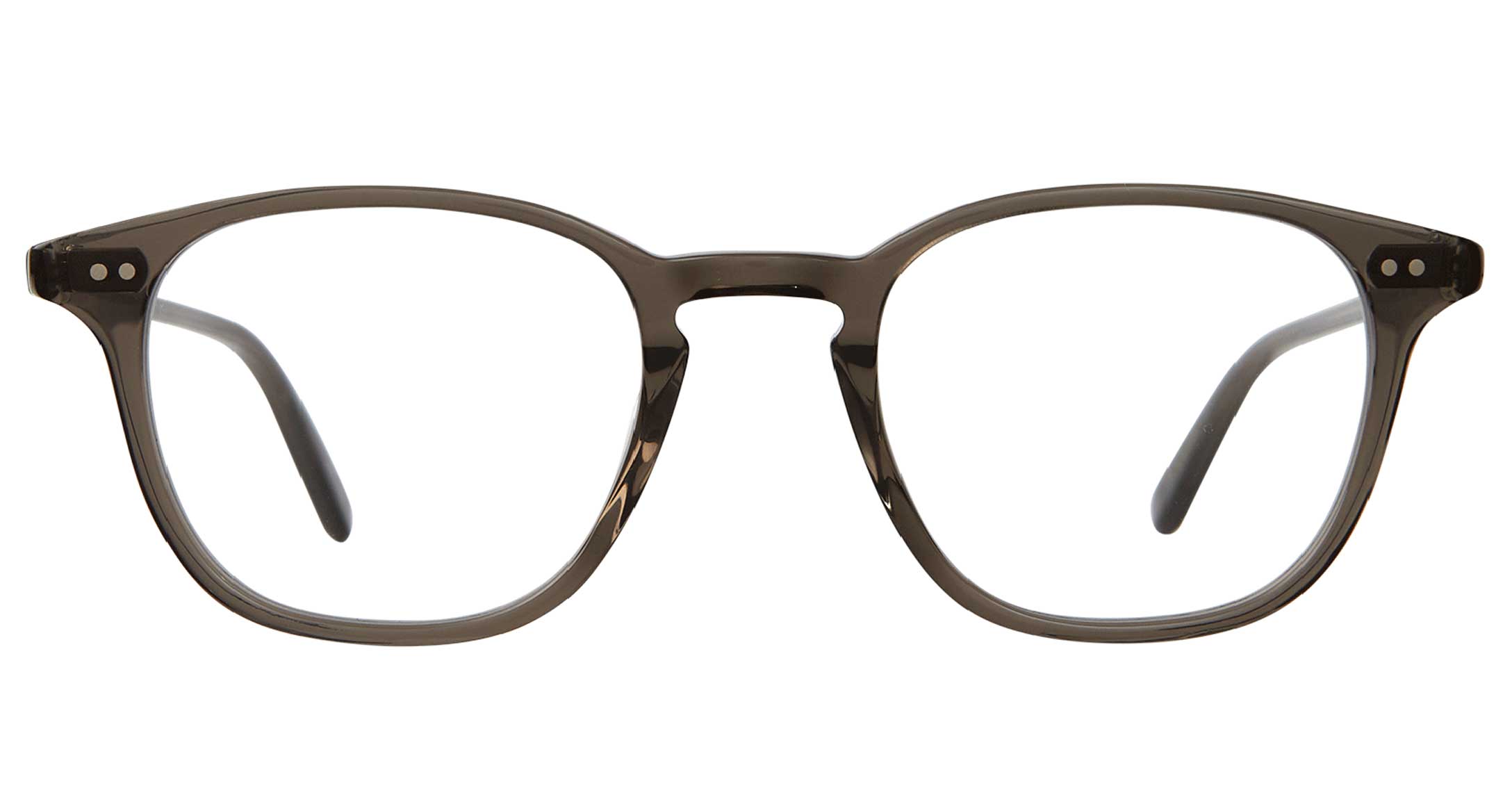 Garrett Leight Clark Brille, Frontansicht Schwarz (BLGL)