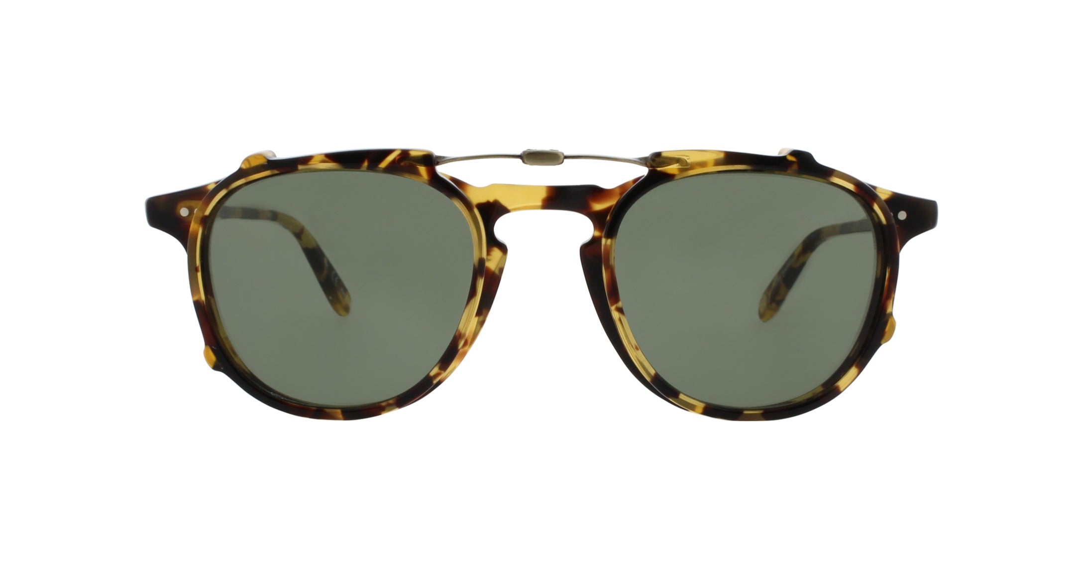 Garrett Leight Hampton Clip Dark Tortoise/G15 - City Optikhaus
