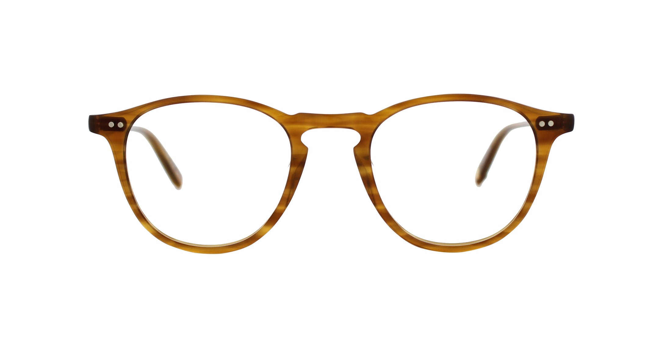 Garrett Leight Hampton Brille, Frontansicht Blonde