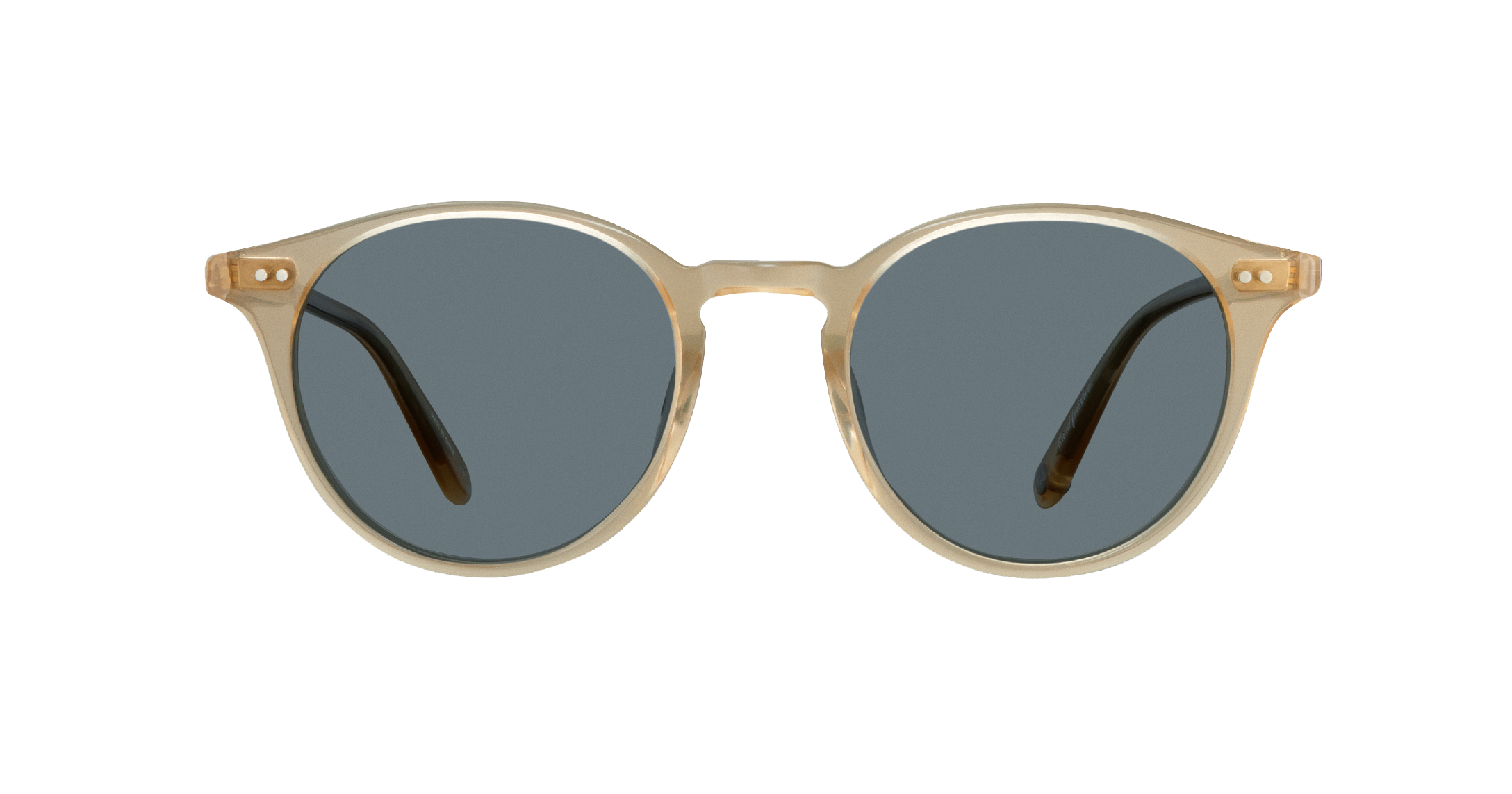 Garrett Leight Clune Sun Sonnenbrille, Frontansicht Blonde