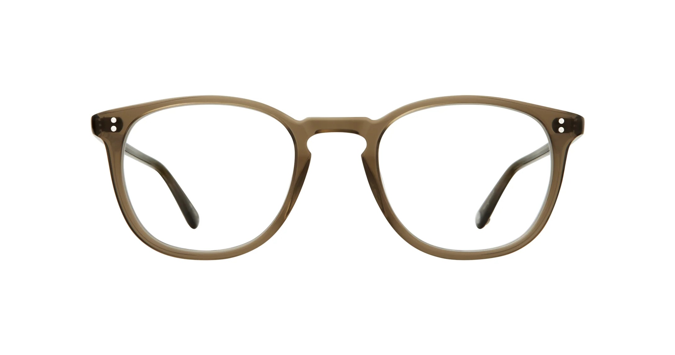 Garrett Leight Kinney Brille, Frontansicht Olio