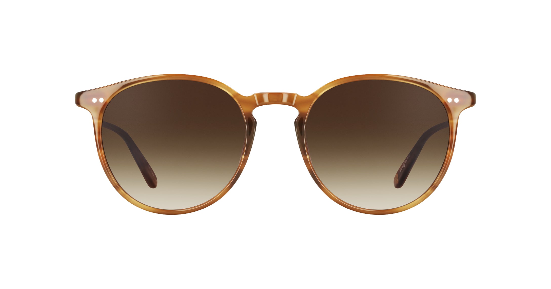 Garrett Leight Morningside Sun Sonnenbrille, Frontansicht True Demi