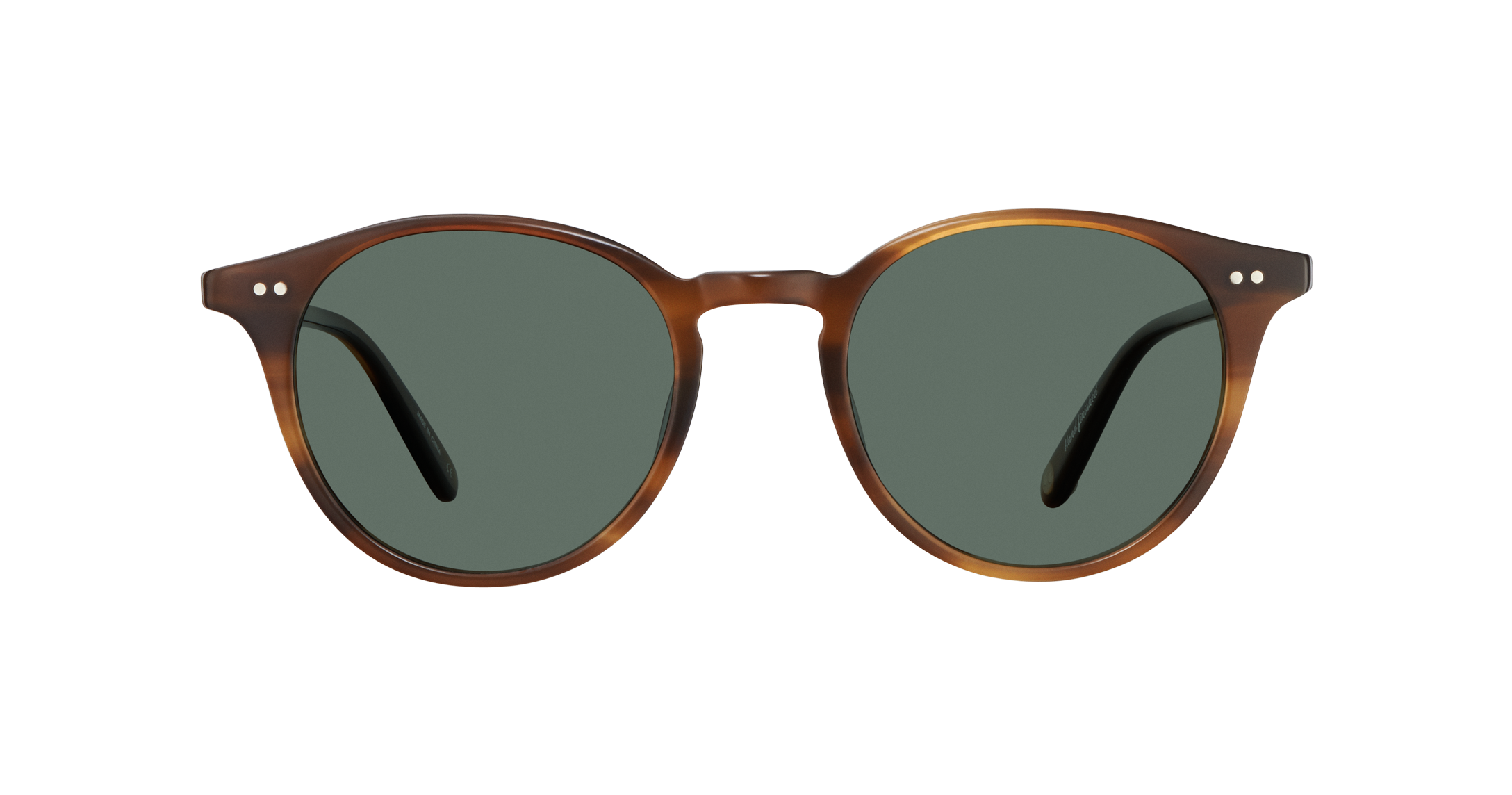 Garrett Leight Clune Sun Sonnenbrille, Frontansicht True Demi
