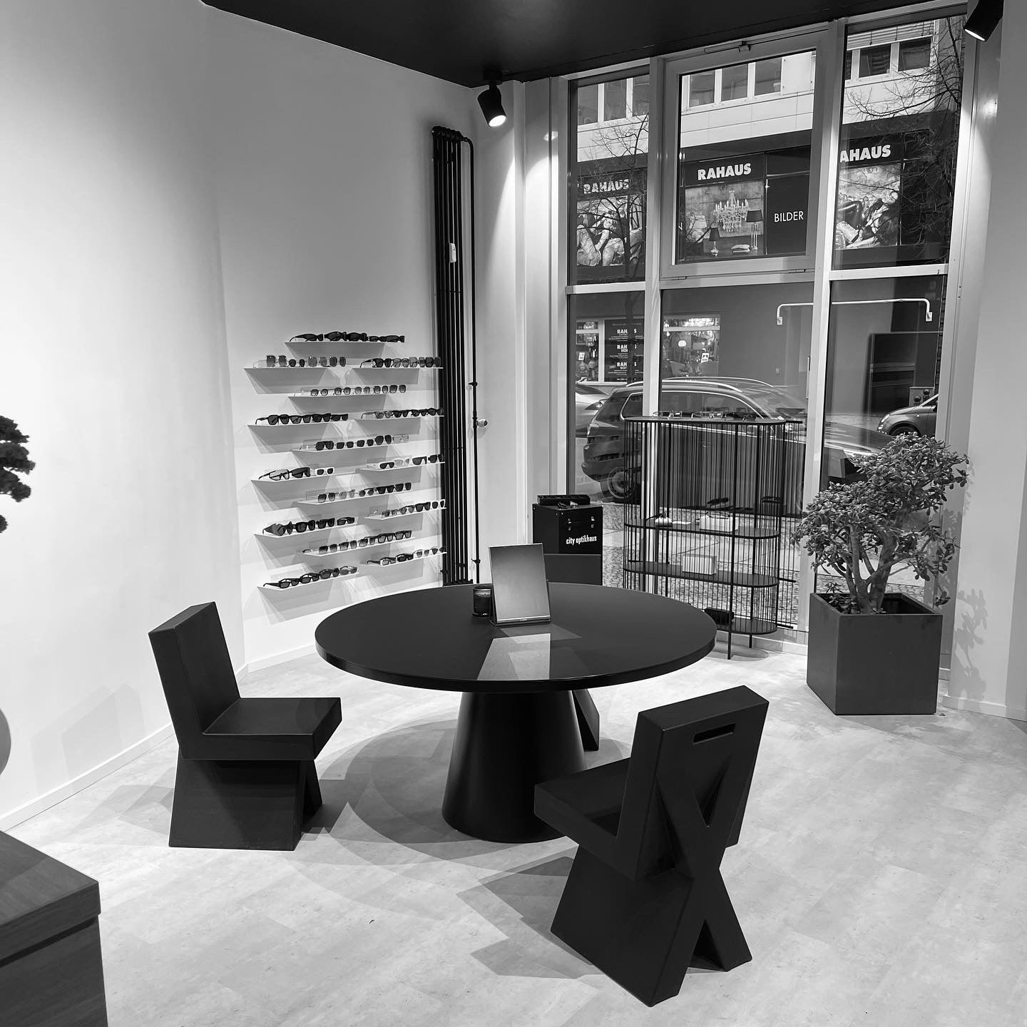 Blick in den Store von City Optikhaus