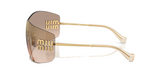 MiuMiu B53 Gold / Bronze verspiegelt (5AK-20P), Ansicht 3