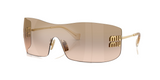 MiuMiu B53 Gold / Bronze verspiegelt (5AK-20P), Ansicht 2
