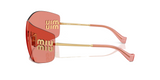 MiuMiu B53 Gold / Rot (5AK-20Y), Ansicht 3
