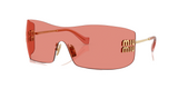 MiuMiu B53 Gold / Rot (5AK-20Y), Ansicht 2
