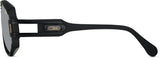 Cazal Legends 163/301 Sonnenbrille, Seitenansicht Schwarz Matt (011)