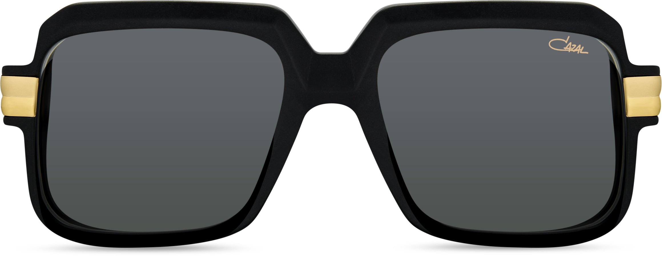 Cazal Legends 607/3 Sonnenbrille, Frontansicht Schwarz Matt (011)