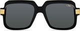 Cazal Legends 607/3 Sonnenbrille, Frontansicht Schwarz Matt (011)