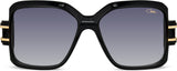 Cazal Legends 623/3 Sonnenbrille, Frontansicht Schwarz-Gold (001)