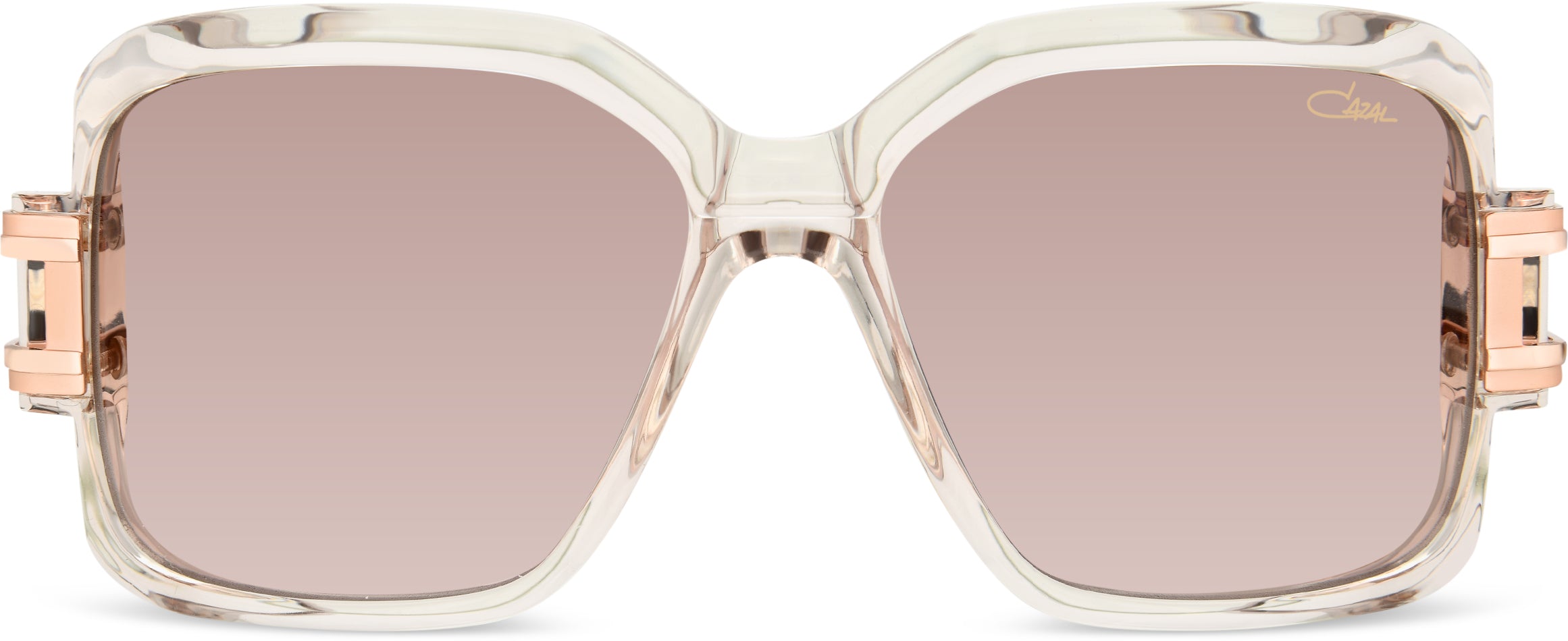 Cazal Legends 623/3 Sonnenbrille, Frontansicht Rosa-Roségold (002)