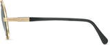 Cazal Legends 644 Sonnenbrille Schwarz, Seitenansicht
