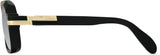 Cazal Legends 664 Sonnenbrille, Seitenansicht Schwarz Matt (002)