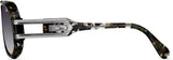 Cazal Legends 675 Sonnenbrille Oliv-Gunmetal, Seitenansicht