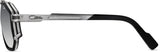 Cazal Legends 683 Sonnenbrille Schwarz-Gunmetal Matt, Seitenansicht