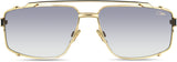 Cazal Legends 756/3 Sonnenbrille Schwarz-Gold