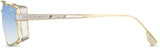 Cazal Legends 756/3 Sonnenbrille Bicolor, Seitenansicht
