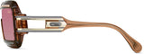 Cazal Legends 856 Sonnenbrille Braun-Karamell, Seitenansicht