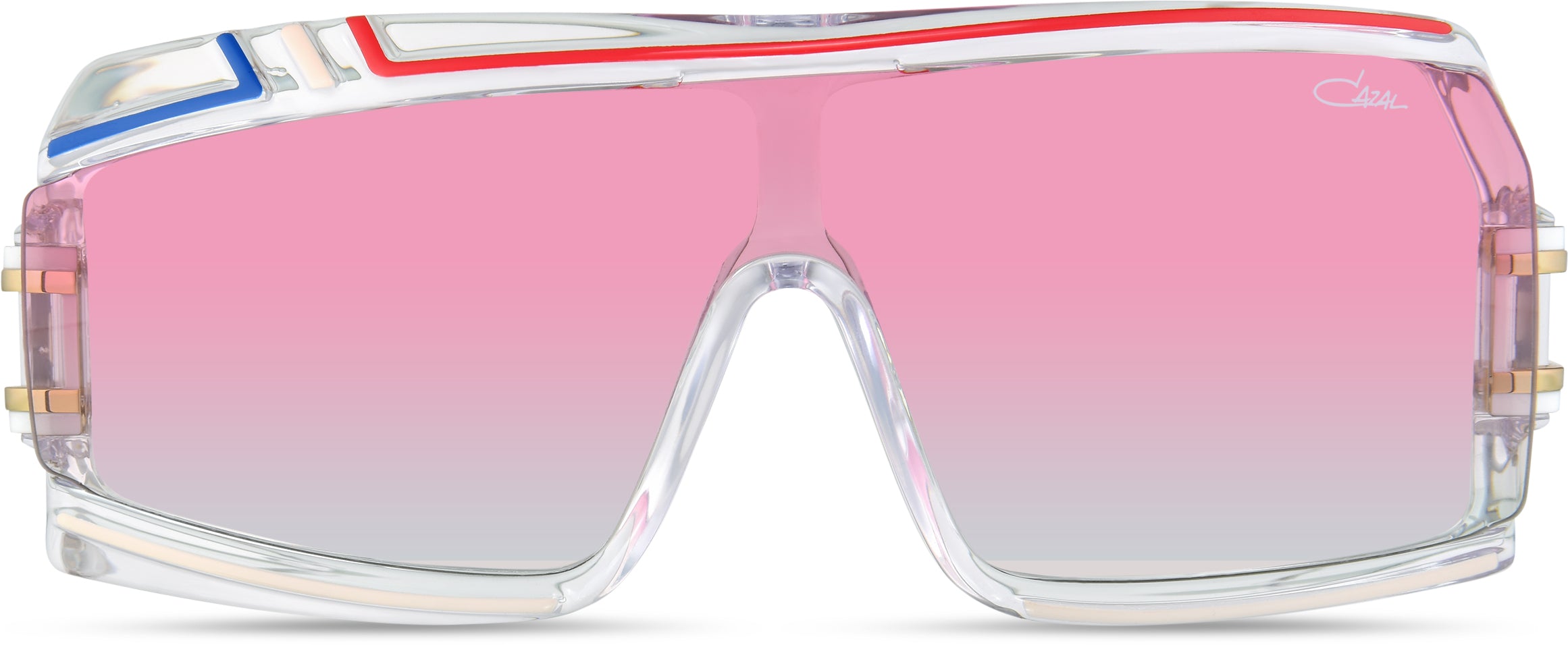 Cazal Legends 858 Sonnenbrille Kristall-Gold Bordeaux