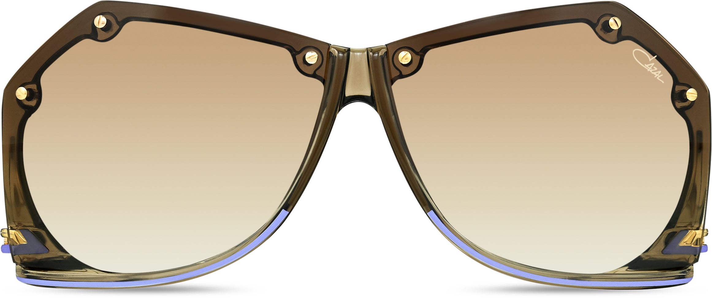 Cazal Legends 860 Sonnenbrille Braun-Kieselgrau