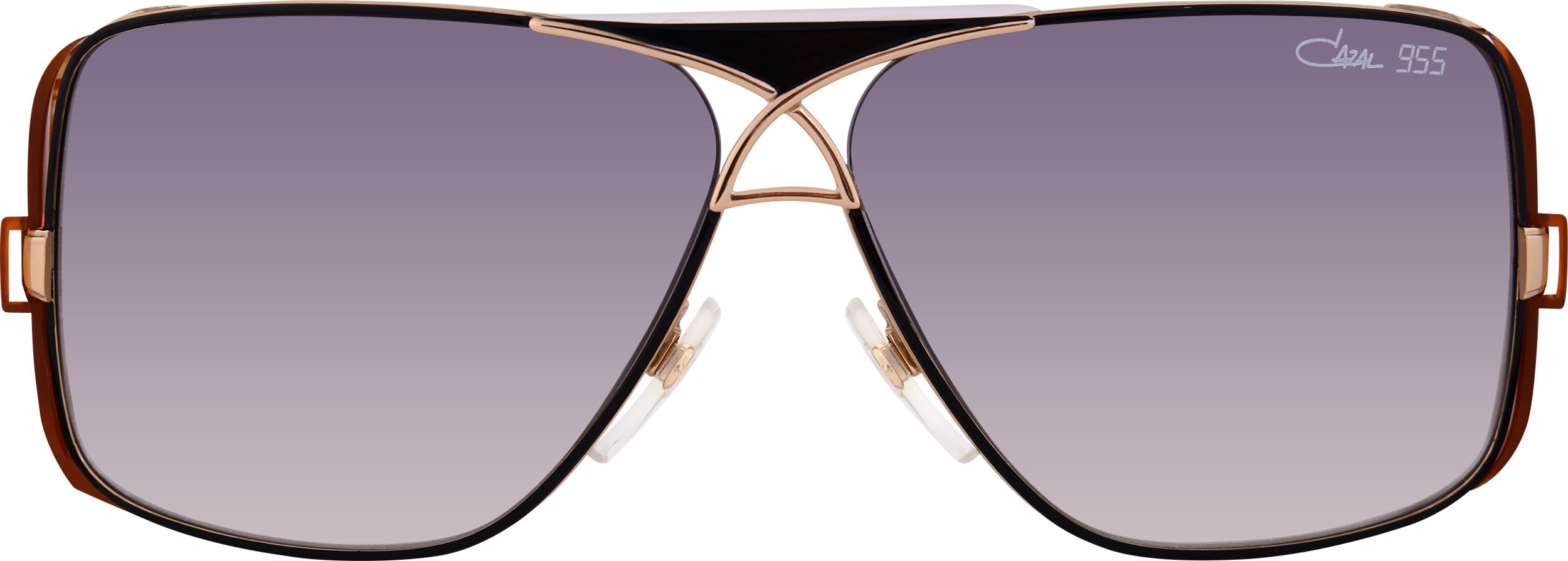 Cazal Legends 955 Sonnenbrille Schwarz-Orange