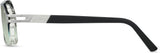 Cazal 6004/3 Sonnenbrille Olive Silber, Seitenansicht