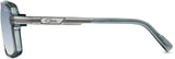 Cazal 6032/3 Sonnenbrille Grau-Gunmetal, Seitenansicht