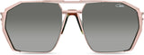 Cazal 9506 Sonnenbrille Rauchblau-Roségold