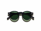 Moscot Miltzen Sun Sonnenbrille, Frontansicht Schwarz